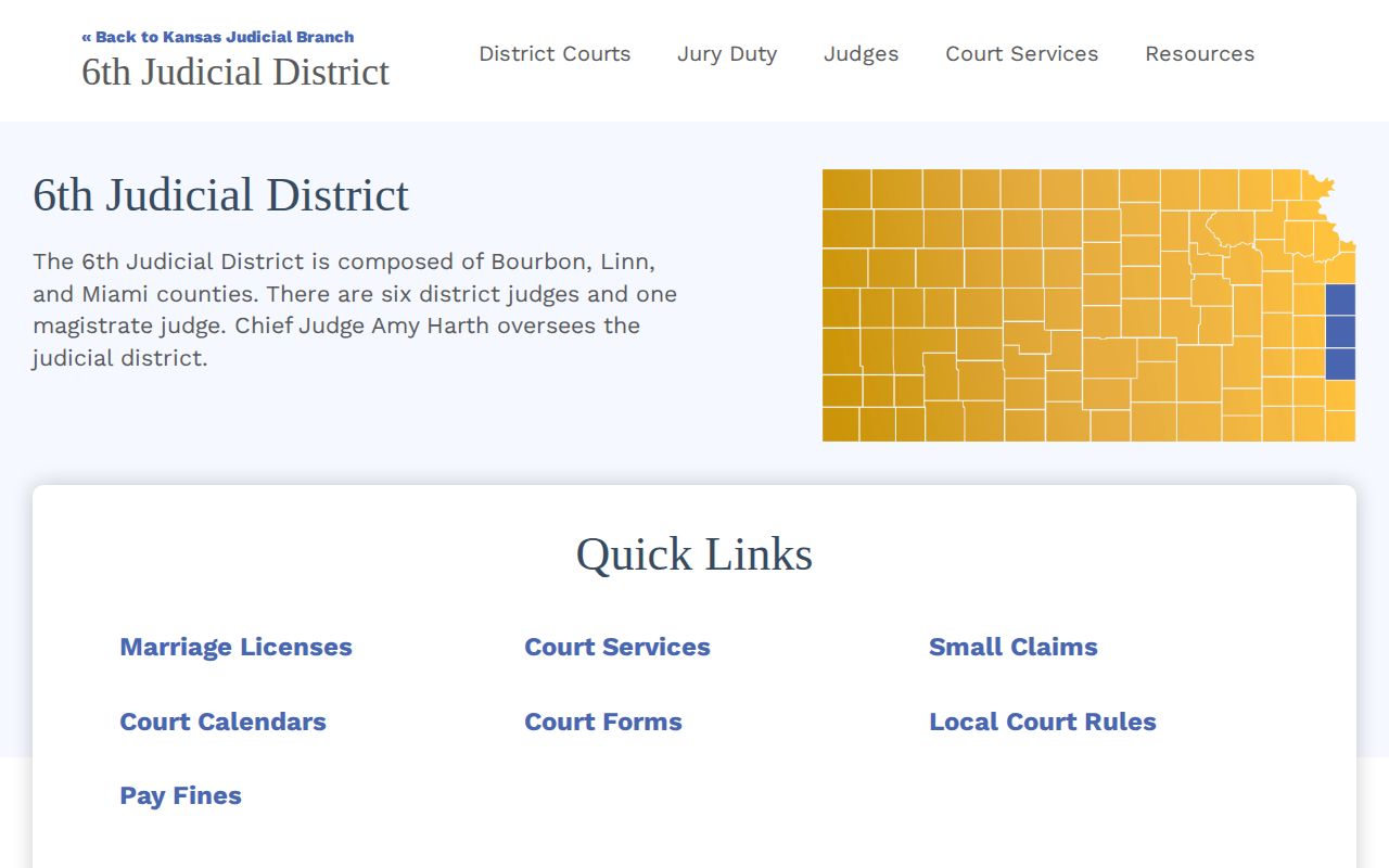 Kansas 14th Judicial District court records search guidance